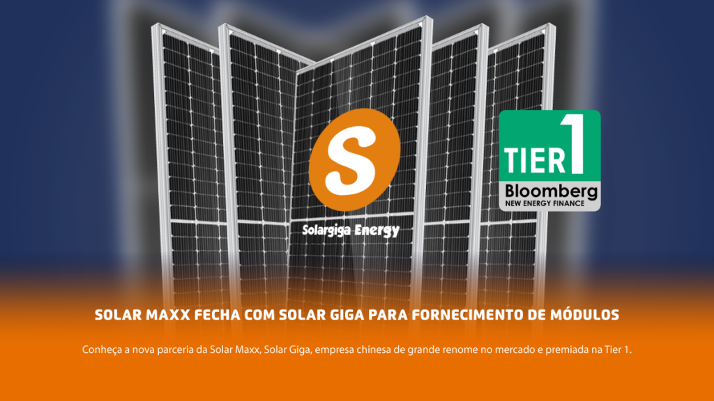 Solar Maxx fecha com Solar Giga para fornecimento de módulos